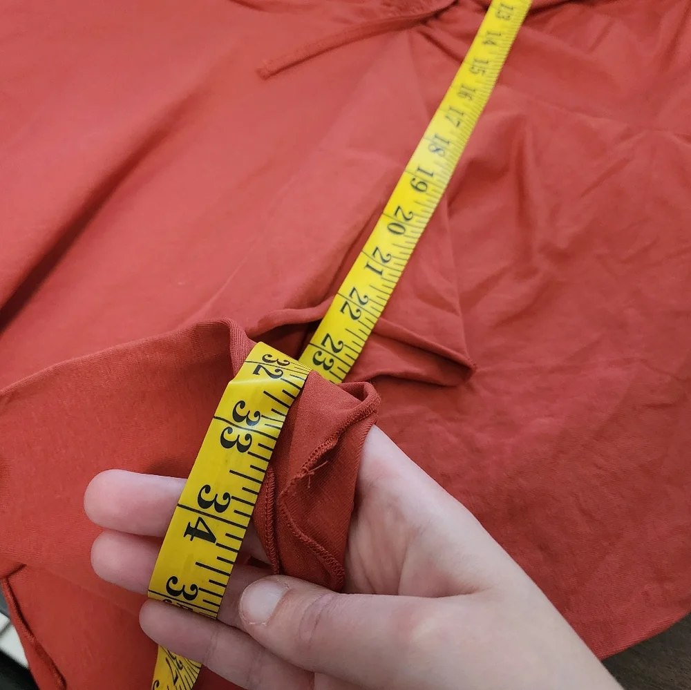 NWT Dollskill Current Mood F is For Fairies Handkerchief Dress in Rust - Picture 9 of 9